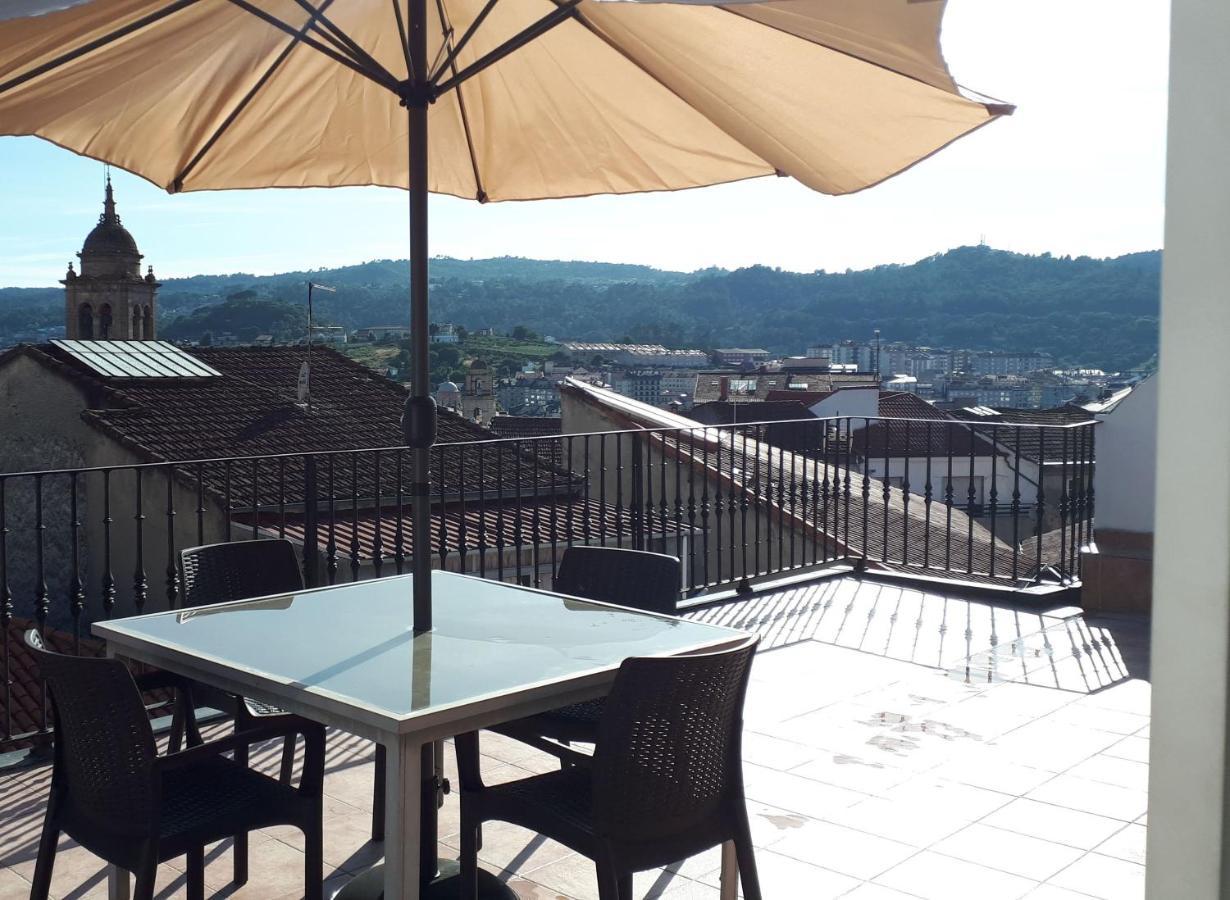 Apartamento Con Terraza En El Casco Historico Ourense Buitenkant foto